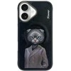 Dėklas Nimmy Magnetic fashion cute pet MagSafe skirtas Apple iPhone 16 juodos spalvos