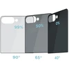OBAL:ME Privacy 5D Apsauginis stiklas ekranui, skirtas Samsung Galaxy Z Flip 8, juodos spalvos