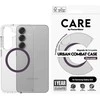 Dėklas Panzer Glass CARE by PanzerGlass Flagship Urban Combat Violetinė QI Samsung Galaxy S25 skaidrus