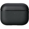 Dėklas PITAKA Aramid Fiber skirtas AirPods Pro 3 juodos spalvos-pilkos spalvos