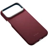 Dėklas PITAKA Edge Argyle MagSafe, skirtas iPhone 18 Pro Max / 17 Pro Max, bordo spalvos