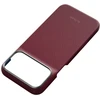 Dėklas PITAKA Edge Argyle MagSafe, skirtas iPhone 18 Pro Max / 17 Pro Max, bordo spalvos
