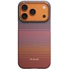 Dėklas PITAKA Edge dėklas California Dream 02 skirtas Apple iPhone 17 Pro sunset