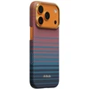 Dėklas PITAKA Edge dėklas California Dream 05 skirtas Apple iPhone 17 Pro sunset