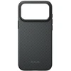 PITAKA Summa dėklas, skirtas iPhone 18 Pro Max / 17 Pro Max, juodas-pilkas
