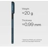 Dėklas Pitaka Ultra Slim Case Apple iPhone 17 Pro Max, mėlynas
