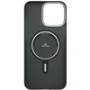 Dėklas PITAKA Ultra-Slim PitaTap MagSafe skirtas Apple iPhone 16 Pro juoda pilka