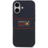 Dėklas Red Bull Raudona Bull Raudona Bull Silicone Horizontal Logo MagSafe for Apple iPhone 17 mėlynos spalvos