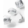 Dėklas Ringke Air Samsung Galaxy Buds 4 / 4 Pro skaidrus/juodos spalvos
