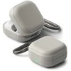 Dėklas Ringke Onyx Magnetic MagSafe Samsung Galaxy Buds 4 / 4 Pro šiltai pilkos spalvos
