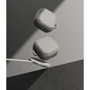 Dėklas Ringke Onyx Magnetic MagSafe Samsung Galaxy Buds 4 / 4 Pro šiltai pilkos spalvos