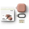 Dėklas „Ringke Onyx“ magnetinės „MagSafe“ ausinės „Samsung Galaxy Buds 4 / 4 Pro Constant Coral“
