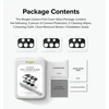 Ringke Galaxy A13 4G Camera Protector Full Cover Glass package (3 pcs) Juodas
