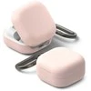 Dėklas Ringke Silicone Samsung Galaxy Buds 4 / 4 Pro rožinio smėlio spalvos