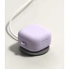 Dėklas Ringke Silicone Samsung Galaxy Buds 4 / 4 Pro šviesiai violetinės spalvos
