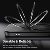 Dėklas „Rock Rotating Stand Soft Touch“ serijos magnetinis „Apple iPhone 16 Pro Max“ aukso spalvos