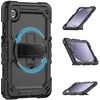 Dėklas Samsung Galaxy Tab A9+ 11.0 Tech-Protect Solid360 juodos spalvos