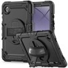 Dėklas Samsung Galaxy Tab A9 8.7 Tech-Protect Solid360 juodos spalvos