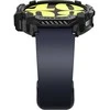 „Spigen Rugged Armor“ dėklas, skirtas „Samsung Galaxy Watch 7“ 44 mm (matinis juodas)