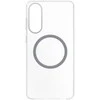 112803 Dėklas Samsung skaidrus Magnet Dėklas Galaxy S25 Edge skaidrus