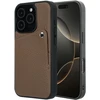 Dėklas Selencia Riva nugarėlė su kortelių dėklu, skirta iPhone 16 Pro – Mocha Brown