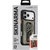 Dėklas Skinarma Aegis skirtas Apple iPhone 17 Pro Max Magnetic Charging + Grip Stand pilkos spalvos