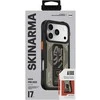 Dėklas Skinarma Aegis skirtas Apple iPhone 17 Pro Magnetic Charging + Grip Stand pilkos spalvos