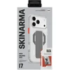 Skinarma Haxa dėklas, skirtas iPhone 17 Pro Max, su magnetiniu įkrovimu ir laikikliu-stovu, skaidrus