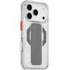 Skinarma Haxa dėklas, skirtas iPhone 17 Pro, su magnetiniu įkrovimu ir laikikliu-stovu, skaidrus