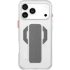 Skinarma Haxa dėklas, skirtas iPhone 17 Pro Max, su magnetiniu įkrovimu ir laikikliu-stovu, skaidrus