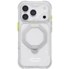 Dėklas Skinarma Saturn MagSafe + besisukantis stovas, skirtas iPhone 18 Pro / 17 Pro, matinis (frost)