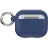 AirPods 3 silikoninis dėklas su metaliniu žiedu