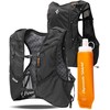 Spigen A721 Dynamic Shield Running Vest Active (M-L) + Soft Flask juodos spalvos