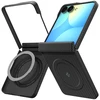 Dėklas Spigen Air Skin Aramid Mag MagSafe, skirtas Samsung Galaxy Z Flip8, juodos spalvos