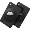 Dėklas SPIGEN AIRFIT 2 2-PACK APPLE AIRTAG 1 / 2 Juodas