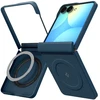 Dėklas Spigen AirSkin Aramid MagSafe Samsung Galaxy Z FLIP 8 NAVY