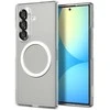 Dėklas Spigen AirSkin Mag MagSafe Samsung Galaxy Z Fold 7 Crystal baltos spalvos ir skaidrus