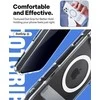 Dėklas Spigen Caseology Capella MagSafe Kickstand, clear baltas sidabrinis - iPhone 16 Pro Max