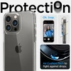 Dėklas „Spigen Crystal Hybrid“, krištolo skaidrumo – „iPhone 14 Pro Max“