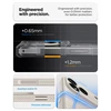Dėklas SPIGEN case LIQUID AIR for IPHONE 17 Pro/ 18 Pro natural titanium