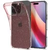 Dėklas Spigen Liquid Crystal Glitter, Rose Quartz - iPhone 16 Pro