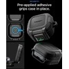 Dėklas Spigen Lock Fit Samsung Galaxy Buds 4 / 4 Pro Matte juodos spalvos