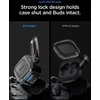 Dėklas Spigen Lock Fit Samsung Galaxy Buds 4 / 4 Pro Matte juodos spalvos