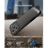 Dėklas Spigen Rugged Armor MagSafe Case for iPhone 18 Pro / 17 Pro - Gray