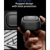Dėklas Spigen RUGGED Armor Samsung Galaxy Buds 4 / 4 Pro Matte juodos spalvos