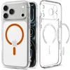 Dėklas Spigen ULTRA HYBRID MagSafe iPhone 17 Pro Max / 18 Pro Max SKAIDRUS/ORANŽINIS