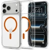 Dėklas Spigen Ultra Hybrid MagSafe iPhone 17 Pro / 18 Pro SKAIDRUS/ORANŽINIS