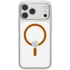 Dėklas Spigen ULTRA HYBRID MagSafe iPhone 17 Pro Max / 18 Pro Max SKAIDRUS/ORANŽINIS