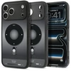 Dėklas SPIGEN case ULTRA HYBRID compatible with MagSafe for IPHONE 17 Pro/18 Pro classic juodas