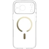 Dėklas Spigen ULTRA HYBRID MagSafe iPhone 17 Pro / 18 Pro SKAIDRUS/AUKSINIS